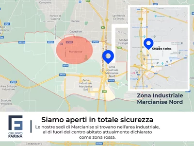 Siamo aperti in totale sicurezza