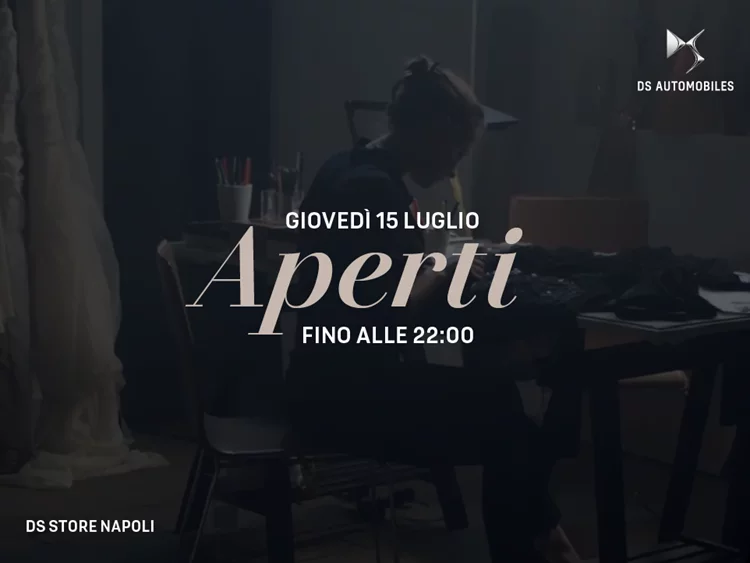 Giovedi 15 luglio saremo aperti fino alle 22.00 