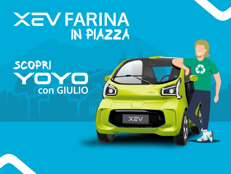 XEV Farina in piazza: un evento per scoprire la nuova YOYO MY 23