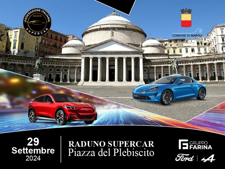 Presenti al Raduno di Piazza Plebiscito con la Federazione Italiana Supercar