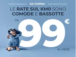 Da Farina, le rate sul km0 sono comode e bassotte!