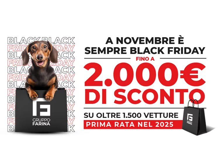 A Novembre è sempre BLACK FRIDAY!